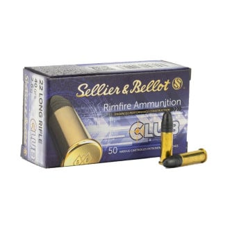 Náboj .22 LR S& B Club 2,6 g / 40 gr – 50ks