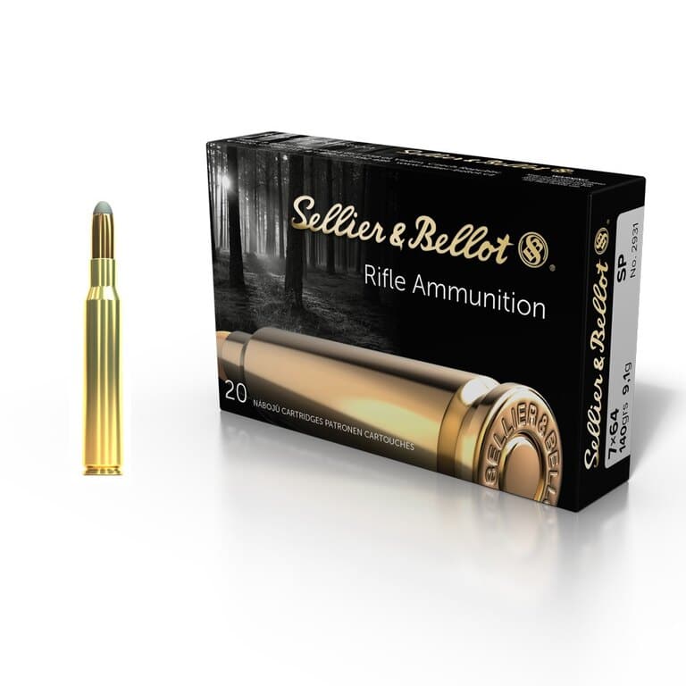 Náboj 7x64 SP 9,1g SB - 20ks