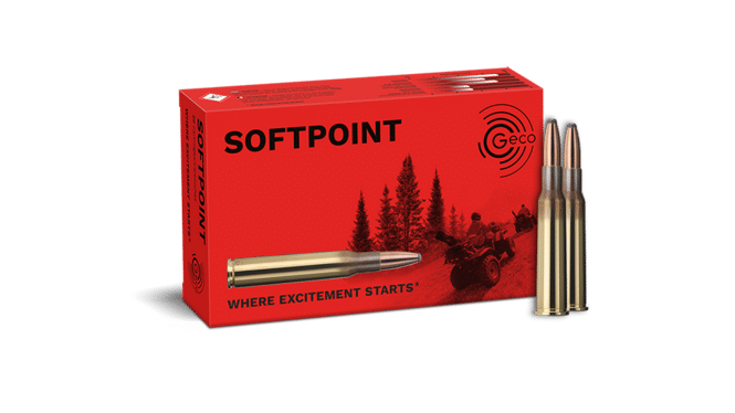 Náboj 7x65R Geco Softpoint 10,7g - 20 ks