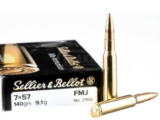 Náboj 7x57R FMJ 9,1g SB- 20ks