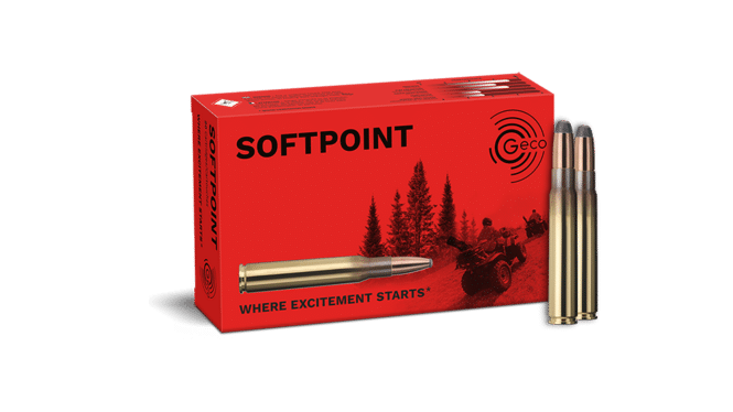 Náboj 9,3x62 Geco Softpoint 16,5g - 20 ks