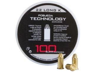 Startovací náboje 6mm Long revolver 100ks