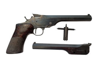 Pistole jednoranová ČZ Champion, r. .22 LR/4 mm Flobert - použitá