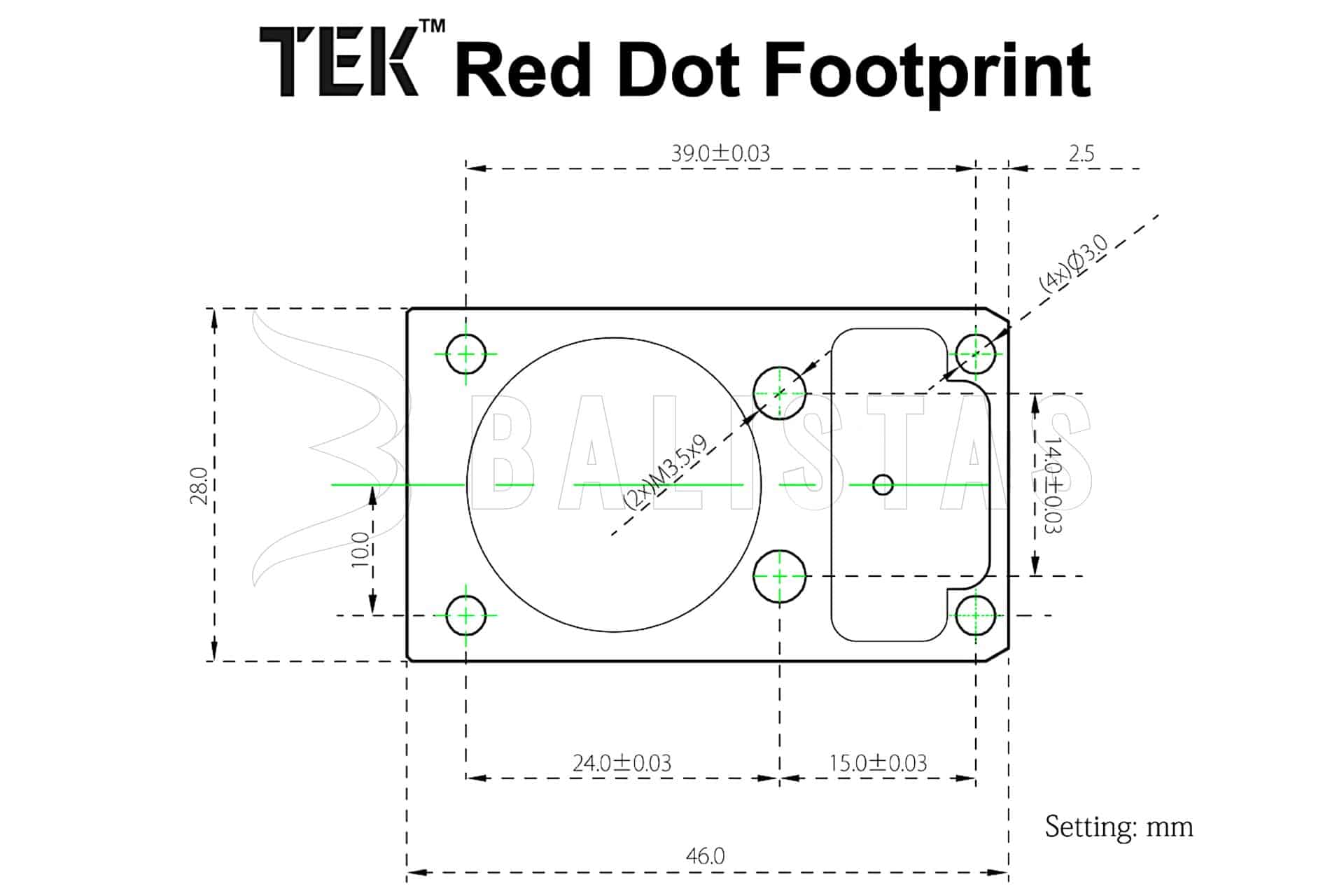 Kolimátor Vector Optics Frenzy 1x17x24 Red (TEK) - Obrázek 9