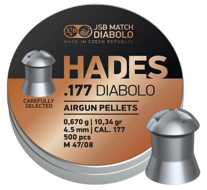 Diabolo JSB Hades, r. 4,50mm - 500ks