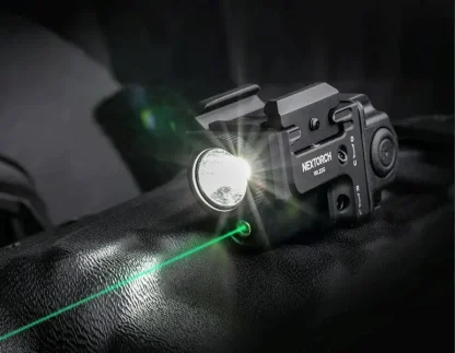 Taktická svítilna NEXTORCH WL22G Dobíjecí s railem - 650 lm, zelený laser - Obrázek 8
