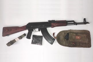 Samonabíjecí puška IW AKM-SA (Polsko), r. : 7,62x39
