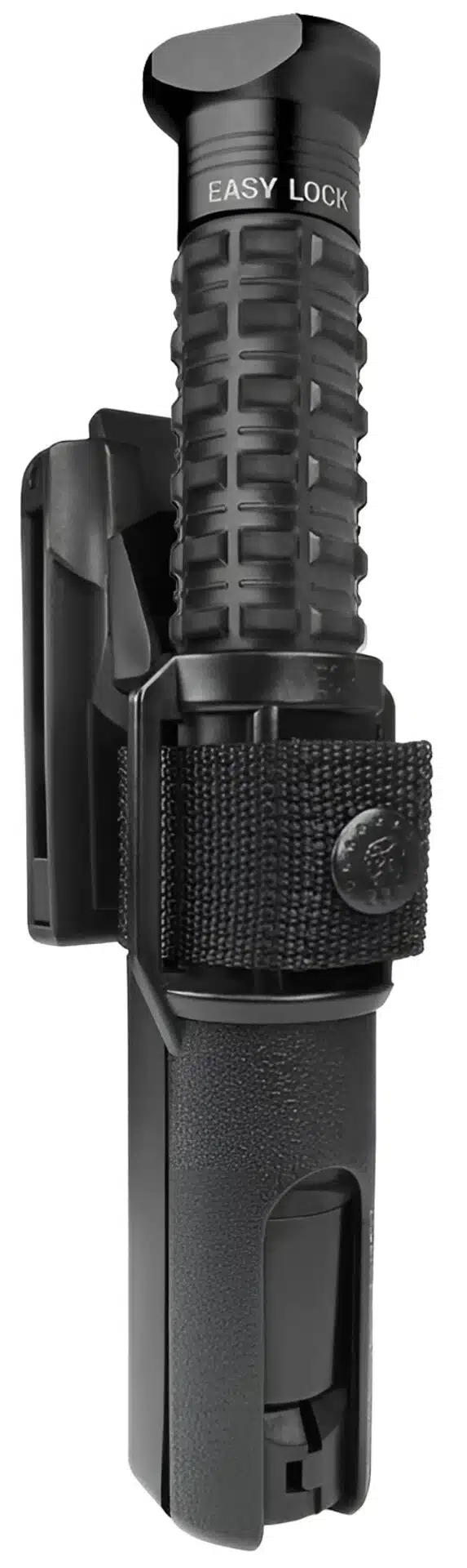 Teleskopický obušek 18" kalený, Easy Lock, Triangle - černý - Obrázek 3