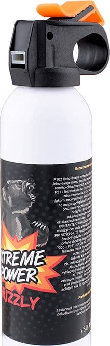 Obranný sprej pepřový na medvědy Grizzly - 150ml
