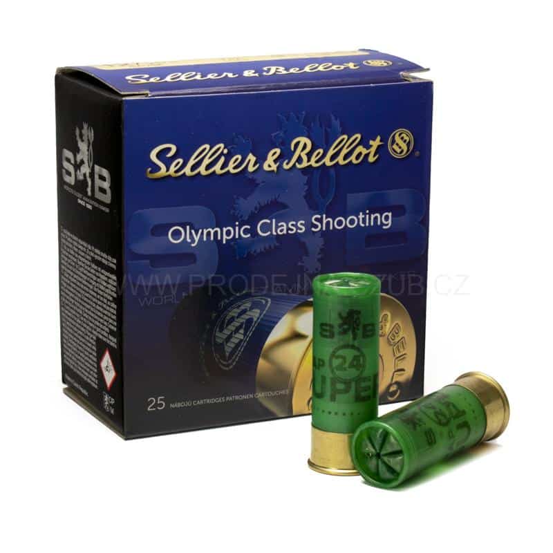 Brokové náboje 12/70 TRAP 24 SUPER 2,4mm - 25ks