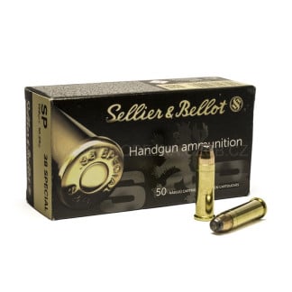 Náboj 38 Special SP 10,25g (158gr) SB - 50ks