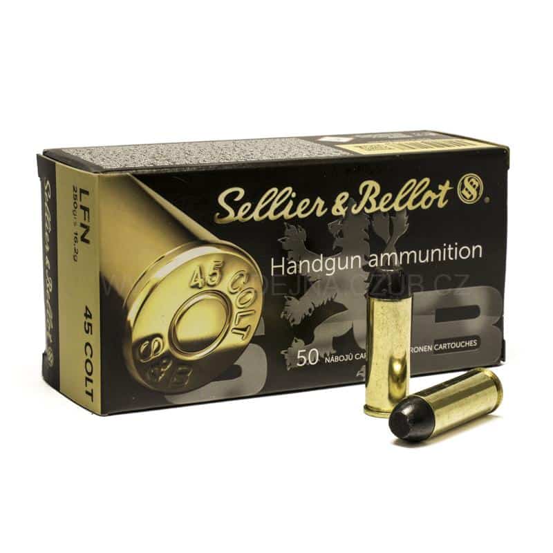 Náboj 45 Colt LFN 16,2g (250gr) SB - 50ks