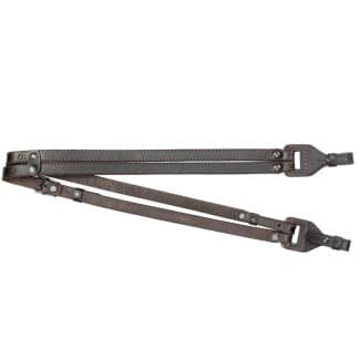 Dvojitý zádový řemen na zbraň