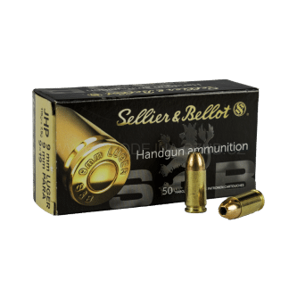 Náboj 9mm Luger JHP 7,5g (115gr) SB - 50ks