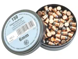 Flobertové náboje RWS cal. 6mm kulička - 150ks