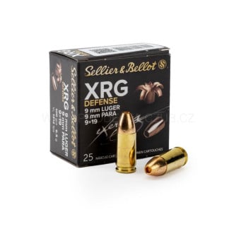Náboj 9mm Luger XRG Defense 6,5g (100gr) SB - 25ks