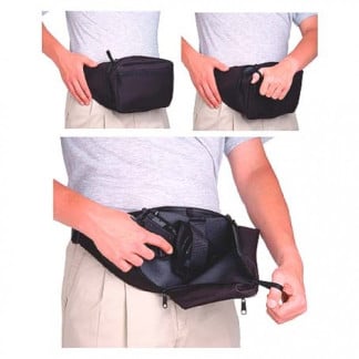 Ledvinka DASTA 232 ETUJE horizontální na zbraň - ČERNÁ