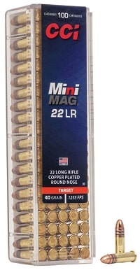 Náboj .22LR CCI MINI MAG CP RN 2,6g/40gr - 100ks