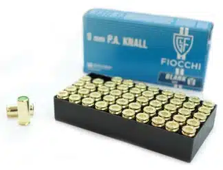 Slepé náboje Fiocchi – 9 mm PA Knall – Pistole - 50ks
