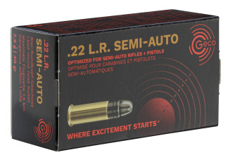 Náboj .22 LR Semi-Auto 2,6 g GECO - 50 ks
