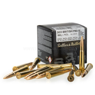 Náboj .303 British FMJ 11,7g SB - 50ks