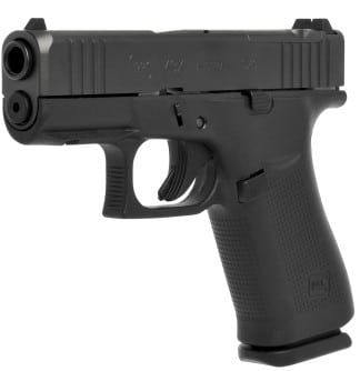 Pistole Glock 43X Rail MOS, r.: 9mm Luger - černá